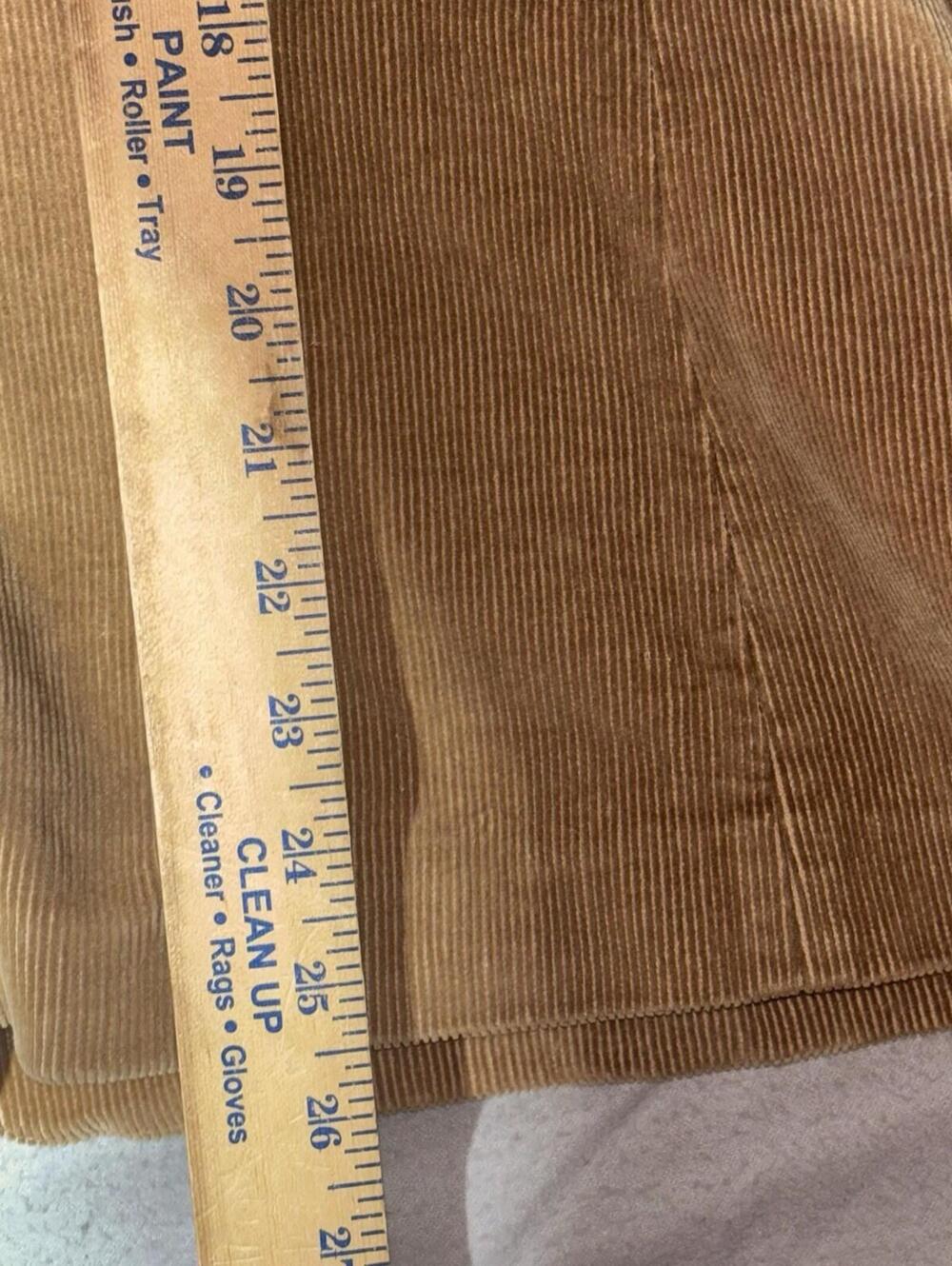 Vintage LL Bean Corduroy Jacket Blazer Womens 20 Y2K Brown Classic Riding XL - Picture 6 of 6